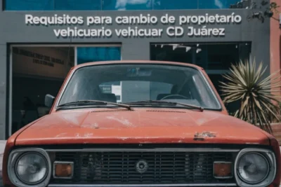 Requisitos para cambio de propietario vehicular CD Juárez