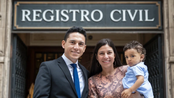 Requisitos para registrar un bebé en unión libre en 2025