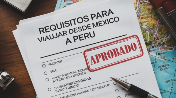 Requisitos para viajar a Perú desde México 2025