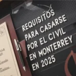 Requisitos para casarse por el civil en Monterrey en 2025